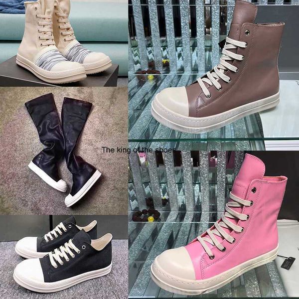 2023 luxury rick designer ro boots shoes owens canvas leather splicing high street casual shoes men women platform sneaker high br 6gm6
2023 luxury rick designer ro boots shoes owens canvas leather splicing high street casual shoes men women platform sneaker high br 6gm6