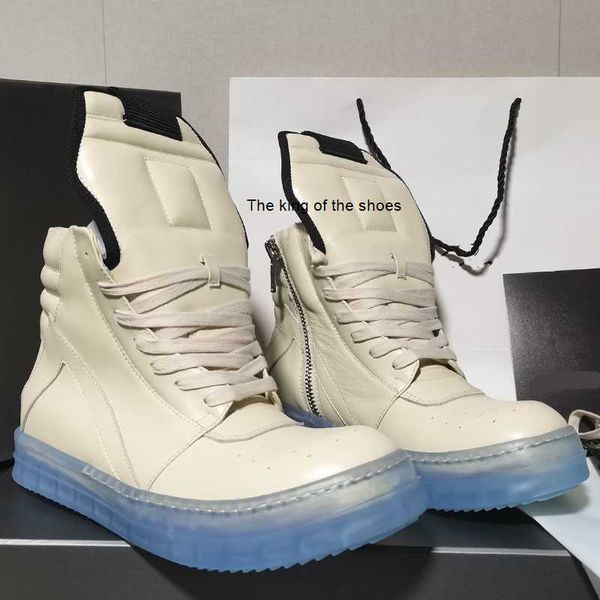 men's rick causal shoes inverted triangle ro owens high blue clear soles men's ankle boots
men's rick causal shoes inverted triangle ro owens high blue clear soles men's ankle boots