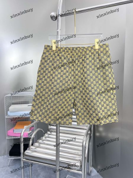 xinxinbuy men women designer shorts pant blue letters printing pattern cotton spring summer green blue s-xl
xinxinbuy men women designer shorts pant blue letters printing pattern cotton spring summer green blue s-xl