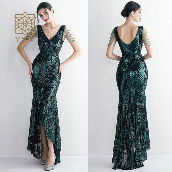 party dresses sequins elegant long occasion dresses luxury embroidery ruffles mermaid glitter wedding party dress sleeveless beads club dres, White;black
party dresses sequins elegant long occasion dresses luxury embroidery ruffles mermaid glitter wedding party dress sleeveless beads club dres, White;black