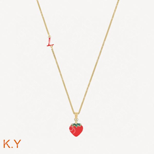 luxury necklace pendant designer fashion jewelry man strawberry v letter plated gold men woman trendy necklaces jewellery no box, Silver
luxury necklace pendant designer fashion jewelry man strawberry v letter plated gold men woman trendy necklaces jewellery no box, Silver