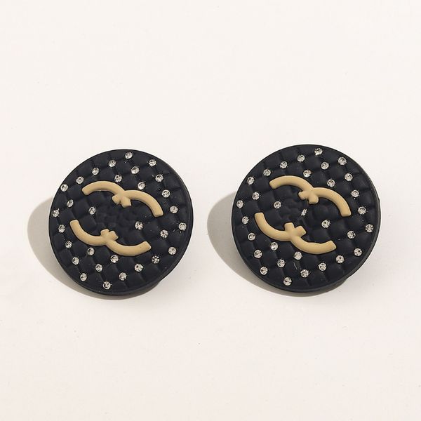 2023 black round dangle earring womens designer stud earring fashion womens love jewelry brand high sense earrings wedding party gift, Silver
2023 black round dangle earring womens designer stud earring fashion womens love jewelry brand high sense earrings wedding party gift, Silver
