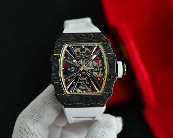 rm12-01 real tourbillon watch fantasic superb men wrist watches 4n25 high-end quality mechanical uhr ntpt all carbon fiber case montre richa, Slivery;brown
rm12-01 real tourbillon watch fantasic superb men wrist watches 4n25 high-end quality mechanical uhr ntpt all carbon fiber case montre richa, Slivery;brown