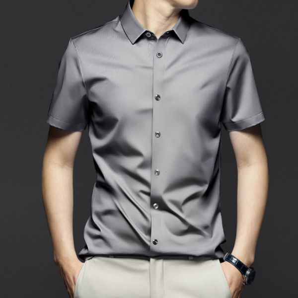 men's casual shirts 6xl large solid men's short sleeve shirt summer ice silk non iron luxury long sleeve business casual fit wrink, White;black
men's casual shirts 6xl large solid men's short sleeve shirt summer ice silk non iron luxury long sleeve business casual fit wrink, White;black