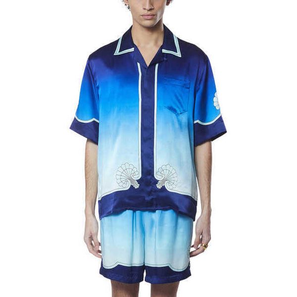 2023ss casablanca designer shirt silk casual hawaii beach holiday twill, White;black
2023ss casablanca designer shirt silk casual hawaii beach holiday twill, White;black