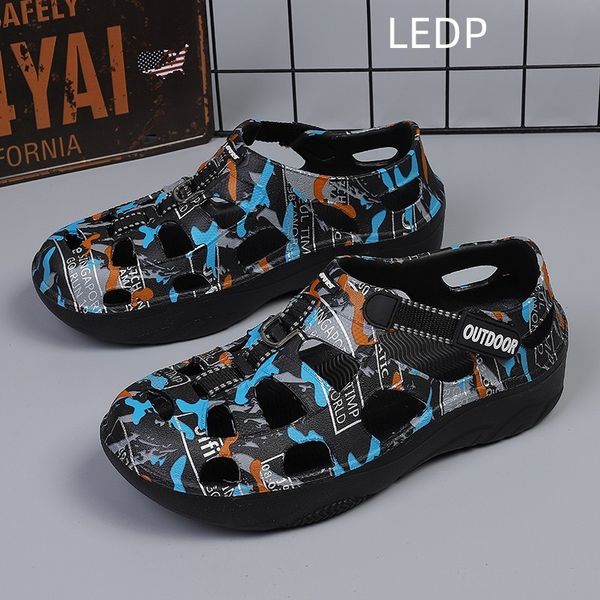 sandals thicksoled mens outdoor mountaineering wading nonslip beach shoes lightweight waterproof comfortable trend 230503, Black
sandals thicksoled mens outdoor mountaineering wading nonslip beach shoes lightweight waterproof comfortable trend 230503, Black