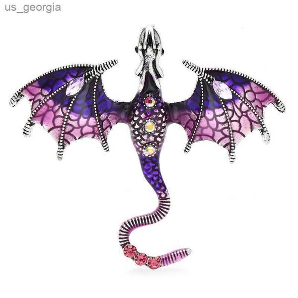 pins brooches wuli baby enamel dragon brooches for women men 6-color rhinestone flying legand animal party office brooch pins gifts, Gray
pins brooches wuli baby enamel dragon brooches for women men 6-color rhinestone flying legand animal party office brooch pins gifts, Gray
