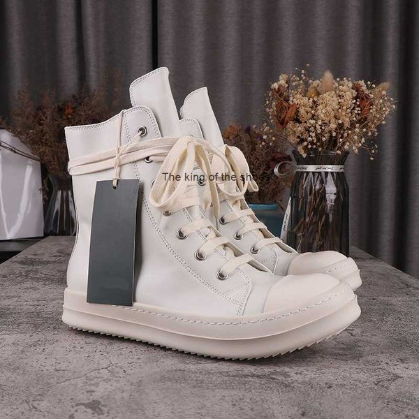 rick casual shoes men's high-ankle boots ro owens white leather boots women's sneakers
rick casual shoes men's high-ankle boots ro owens white leather boots women's sneakers
