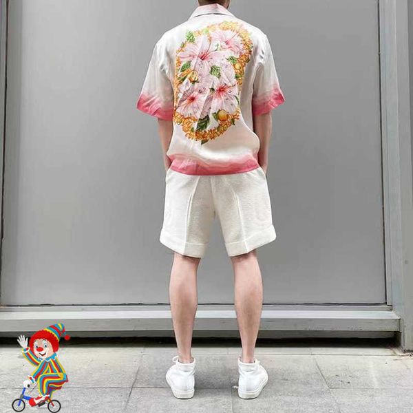 men's casual shirts pink floral print casablanca camisas homens mulheres casais decote em v manga curta camisa de seda havaiana j230503, White;black
men's casual shirts pink floral print casablanca camisas homens mulheres casais decote em v manga curta camisa de seda havaiana j230503, White;black