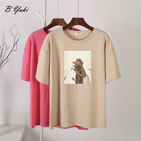 women's t-shirt blessyuki cartoon graphic printed t shirts women 2023 summer loose cotton abstract character tee female harajuku soft b, White
women's t-shirt blessyuki cartoon graphic printed t shirts women 2023 summer loose cotton abstract character tee female harajuku soft b, White