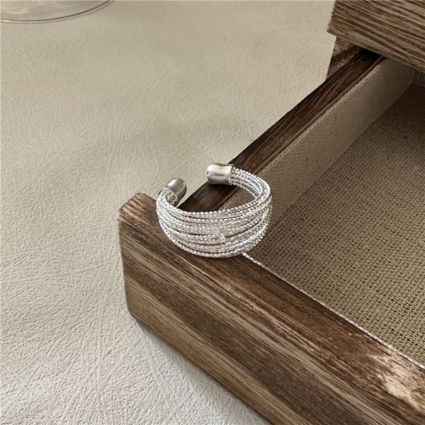 925 sterling silver ring multi layer interlocking silver rings high polish rings for women men birthday gifts open size
925 sterling silver ring multi layer interlocking silver rings high polish rings for women men birthday gifts open size