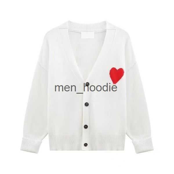 men's sweaters fashionable paris designer men's sweater amis de coeur macaron love jacquard cardigan sweater for men and women 2vw, White;black 
men's sweaters fashionable paris designer men's sweater amis de coeur macaron love jacquard cardigan sweater for men and women 2vw, White;black