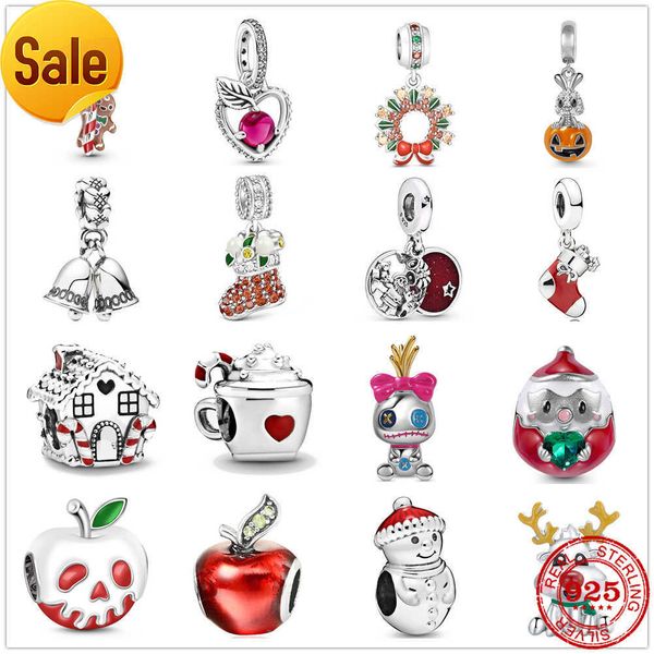 925 sterling silver dangle charm christmas crutch biscuit dangle bead fit pandora charms bracelet diy jewelry accessories, Black
925 sterling silver dangle charm christmas crutch biscuit dangle bead fit pandora charms bracelet diy jewelry accessories, Black