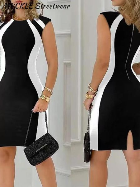 casual dresses sheath women dress mini summer o-neck sleeveless hip package female short dresses panelled office lady bodycon robe 230505, Black;gray
casual dresses sheath women dress mini summer o-neck sleeveless hip package female short dresses panelled office lady bodycon robe 230505, Black;gray