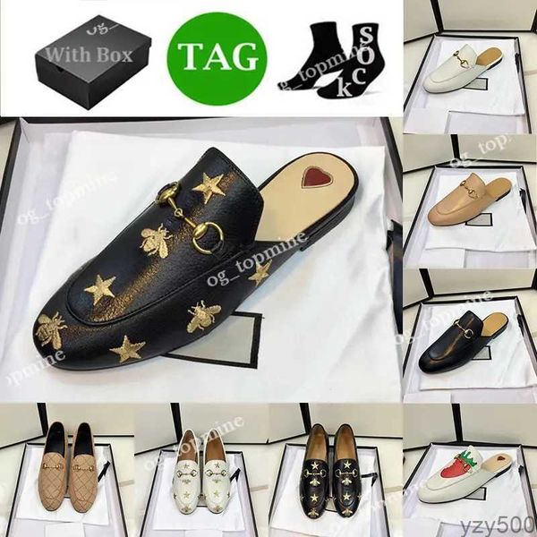 with box mules sandals princetown slippers womens loafers genuine leather sandals luxury casual shoes half drag metal chain shoe cowhide sli, Black
with box mules sandals princetown slippers womens loafers genuine leather sandals luxury casual shoes half drag metal chain shoe cowhide sli, Black