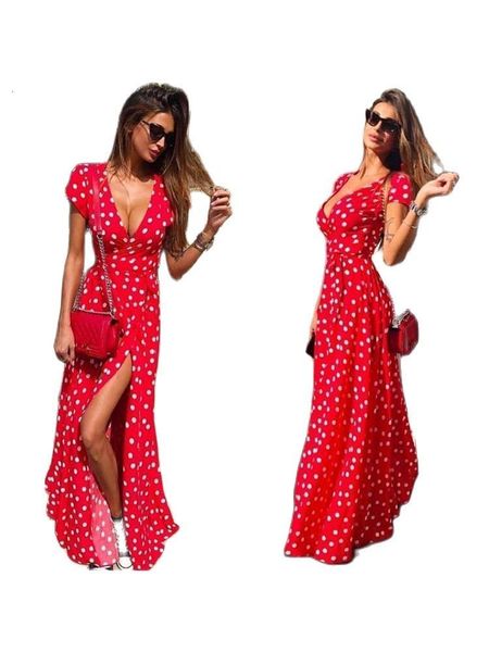 casual dresses summer beach maxi dress women floral print boho long chiffon dress ruffles wrap casual v-neck split party dress robe femme 23, Black;gray
casual dresses summer beach maxi dress women floral print boho long chiffon dress ruffles wrap casual v-neck split party dress robe femme 23, Black;gray