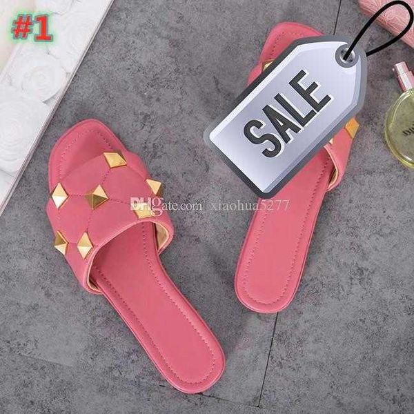 new luxury women's sandals summer beach leather rivet slippers flip flops women's leisure flat slippers large, Black
new luxury women's sandals summer beach leather rivet slippers flip flops women's leisure flat slippers large, Black