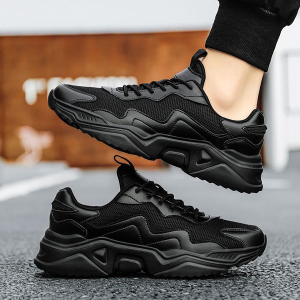 large size sports mens shoes casual ultralight tide shoes comfortable breathable mens running shoes non-slip sneakers, Black
large size sports mens shoes casual ultralight tide shoes comfortable breathable mens running shoes non-slip sneakers, Black