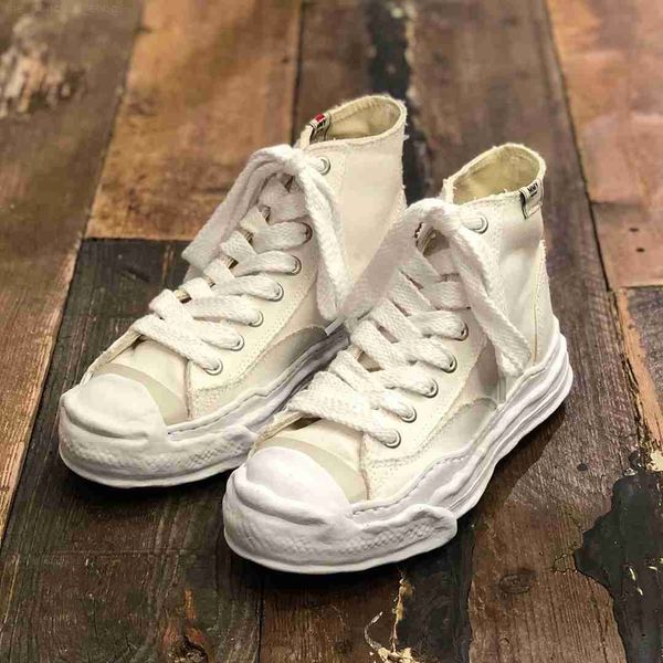 dissolve mmy shoes maison mihara yasuhiro thick sole sports shoes high men's canvas women's casual couple shoes, Black
dissolve mmy shoes maison mihara yasuhiro thick sole sports shoes high men's canvas women's casual couple shoes, Black