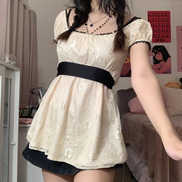 casual dresses sweet girl kawaii lace mini dress y2k fairycore grunge patchwork short sleeve a-line dress women vintage holiday streetwear 2, Black;gray
casual dresses sweet girl kawaii lace mini dress y2k fairycore grunge patchwork short sleeve a-line dress women vintage holiday streetwear 2, Black;gray