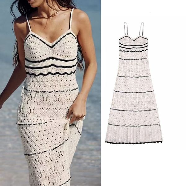 casual dresses summer new dress women's beach style knitted slim fit slim strap long dress color knitted hollow elegant tight dresses 2, Black;gray
casual dresses summer new dress women's beach style knitted slim fit slim strap long dress color knitted hollow elegant tight dresses 2, Black;gray