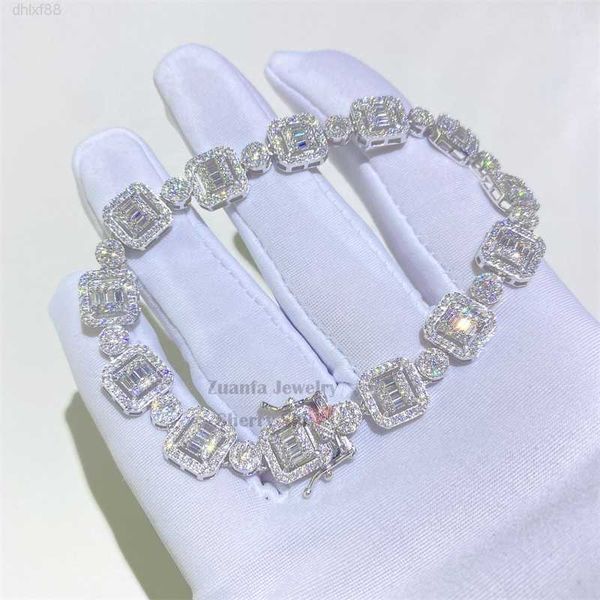 white gold over 925 silver iced out vvs moissanite baguette diamond cluster tennis bracelet
white gold over 925 silver iced out vvs moissanite baguette diamond cluster tennis bracelet