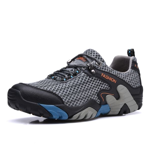 summer mesh breathable hiking shoes for mens non-slip running shoes outdoor sneakers leisure walking footwear big size, Black
summer mesh breathable hiking shoes for mens non-slip running shoes outdoor sneakers leisure walking footwear big size, Black