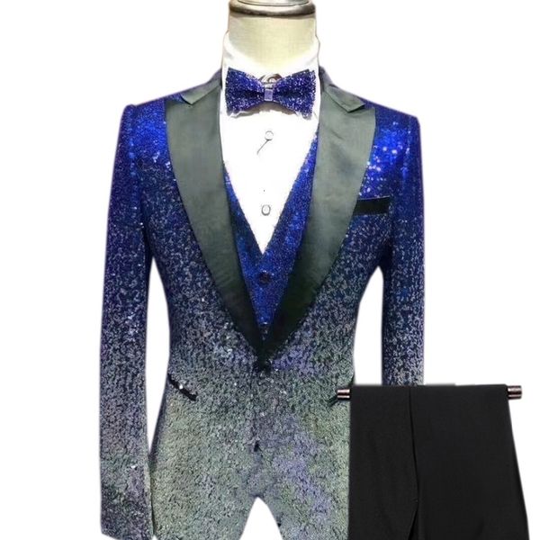 men s suits blazers mens sequin suit 3 pieces shiny slim fit tuxedo notch lapel for party wedding groom banquet nightclub blazer vest pant 2, White;black
men s suits blazers mens sequin suit 3 pieces shiny slim fit tuxedo notch lapel for party wedding groom banquet nightclub blazer vest pant 2, White;black