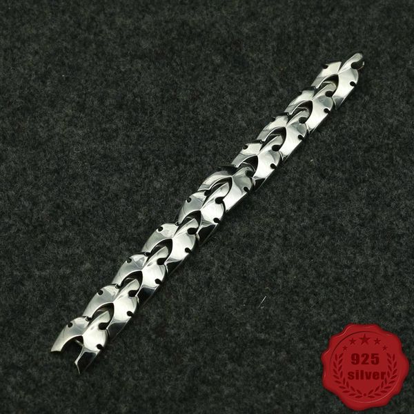 50052 hip hop s925 sterling silver bracelet punk style personalized youth dominant bamboo cross flower letter jewelry couple popular accesso, Golden;silver
50052 hip hop s925 sterling silver bracelet punk style personalized youth dominant bamboo cross flower letter jewelry couple popular accesso, Golden;silver