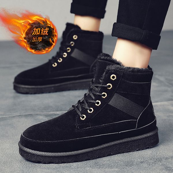 2023 new mens work boots comfortable classic shoes casual ankle shoes for men winter warm boots non-slip hiking shoes, Black
2023 new mens work boots comfortable classic shoes casual ankle shoes for men winter warm boots non-slip hiking shoes, Black