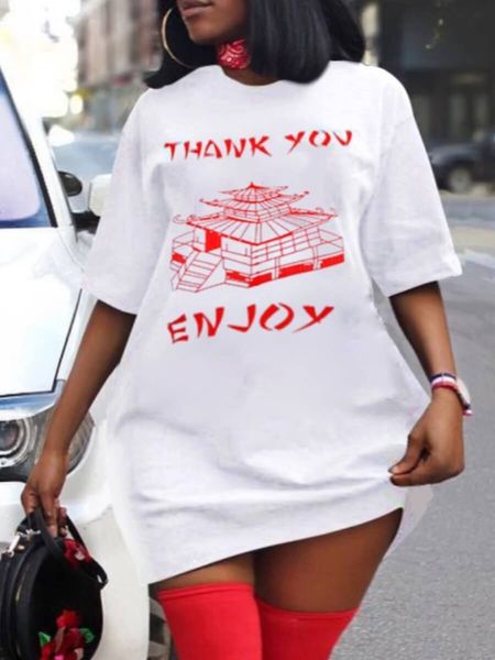plus size dresses lw size casual o neck letter print white mini tshirt dress half sleeve loose streetwear tees 230504, Black
plus size dresses lw size casual o neck letter print white mini tshirt dress half sleeve loose streetwear tees 230504, Black