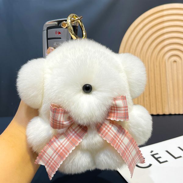 cute real genuine rabbit fur bear keychain bag charm purse car phone pendant kids toys, Silver
cute real genuine rabbit fur bear keychain bag charm purse car phone pendant kids toys, Silver