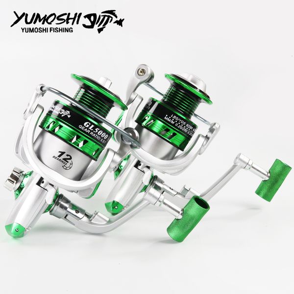 baitcasting reels yumoshi spinning fishing reel metal spool 12bb bearing balls 10007000 series fishing wheel 230505
baitcasting reels yumoshi spinning fishing reel metal spool 12bb bearing balls 10007000 series fishing wheel 230505