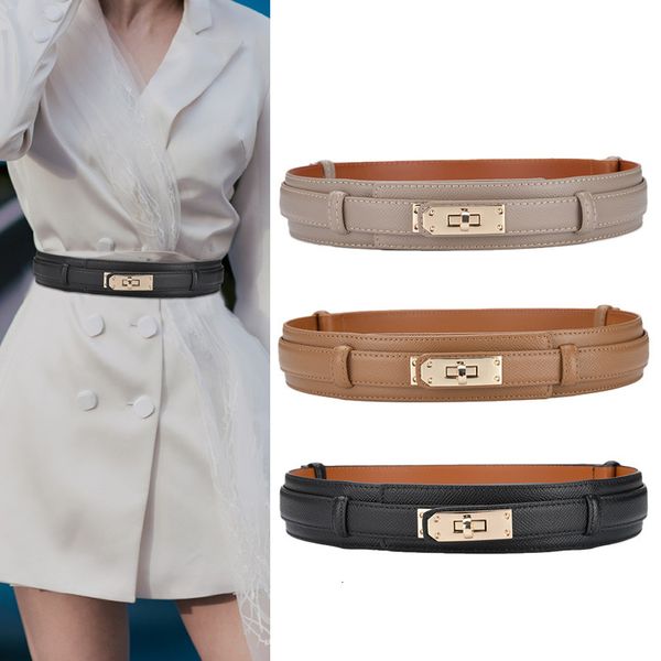 belts gold lock ladies leather belt luxury design fashion casual versatile dress girdle corset gothic korean brand 230505, Black;brown
belts gold lock ladies leather belt luxury design fashion casual versatile dress girdle corset gothic korean brand 230505, Black;brown