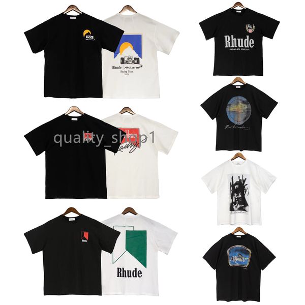 designer rhude t shirt mens tshirt fashion pure cotton lovers t-shirt womens high street luxury loose letter print couples clothes size s-x, White
designer rhude t shirt mens tshirt fashion pure cotton lovers t-shirt womens high street luxury loose letter print couples clothes size s-x, White
