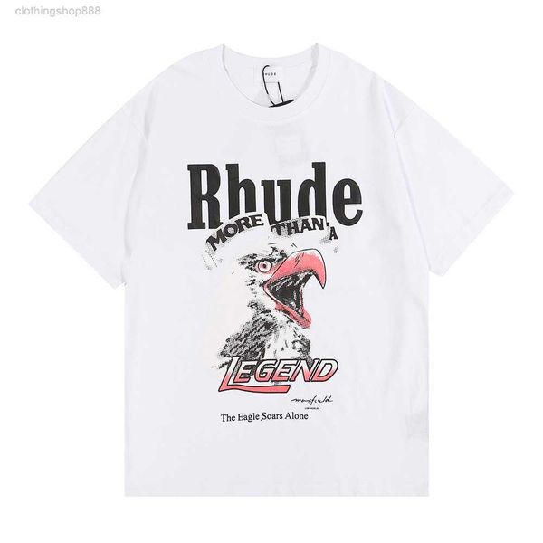 men's rhude t shirt summer exclusive eagle print sleeve european fashion pullover bottom 6fwi, White;black
men's rhude t shirt summer exclusive eagle print sleeve european fashion pullover bottom 6fwi, White;black