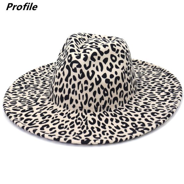 wide brim hats bucket leopard print fedora hat large size monochrome 95cm brim jazz winter 230504, Blue;gray
wide brim hats bucket leopard print fedora hat large size monochrome 95cm brim jazz winter 230504, Blue;gray