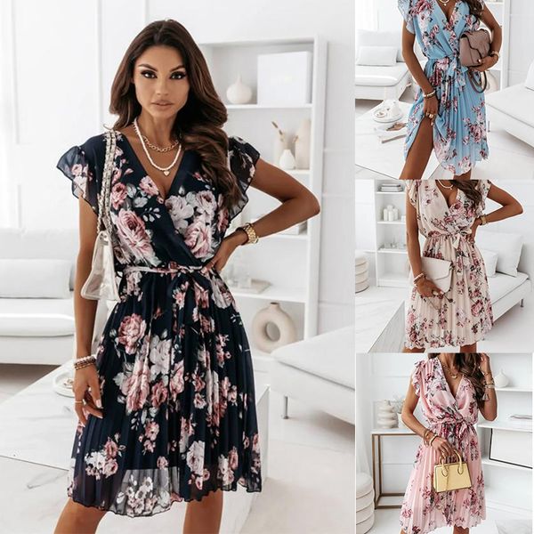 casual dresses vintage floral print dress women summer deep v-neck pleated mini dresses casual sleeveless beach party loose dress vestidos 2, Black;gray
casual dresses vintage floral print dress women summer deep v-neck pleated mini dresses casual sleeveless beach party loose dress vestidos 2, Black;gray