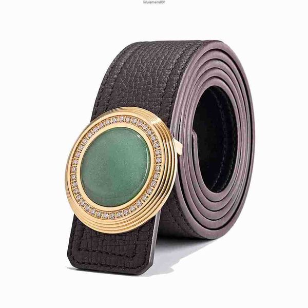 designer belt men's steel buckle with diamond inlay and jade (jade: dongling jade) genuine leather belt cowhide smooth at the layer, Black;brown
designer belt men's steel buckle with diamond inlay and jade (jade: dongling jade) genuine leather belt cowhide smooth at the layer, Black;brown