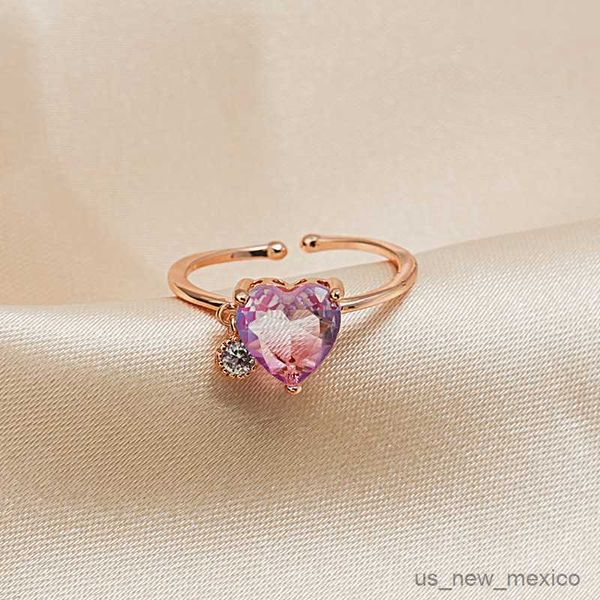 band rings new fashion crystal zircon heart shaped engagement rings for women rose gold sweet elegant zircon open ring girls jewelry gift, Silver
band rings new fashion crystal zircon heart shaped engagement rings for women rose gold sweet elegant zircon open ring girls jewelry gift, Silver