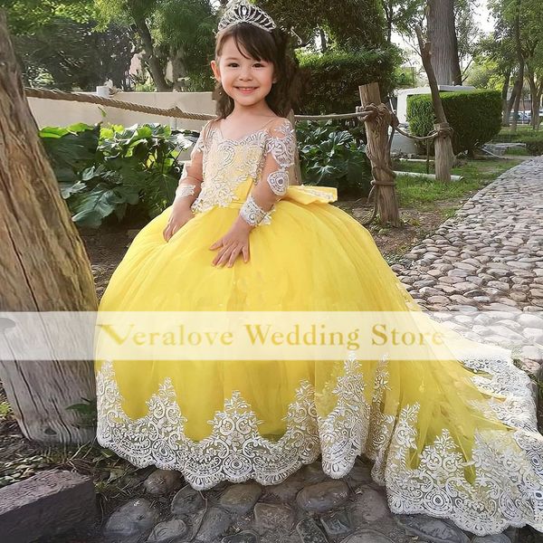 princess yellow lace flower girl dress long sleeves girls dresses for party pageant kids gowns birthday wear, White;blue
princess yellow lace flower girl dress long sleeves girls dresses for party pageant kids gowns birthday wear, White;blue