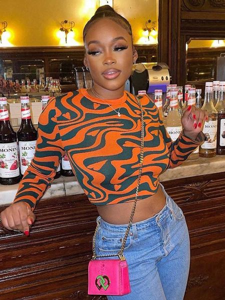 women's t-shirt sifreyr fashion printed o neck slim tshirts women long sleeve crop 2023 spring casual tee shirts harajuku y2k clothes, White
women's t-shirt sifreyr fashion printed o neck slim tshirts women long sleeve crop 2023 spring casual tee shirts harajuku y2k clothes, White
