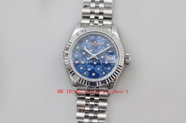 10 style new tws factory ladies watch 279174 28mm blue diamond dial sapphire eta nh05 automatic mechanical women's watches wristwatch 1, Slivery;brown
10 style new tws factory ladies watch 279174 28mm blue diamond dial sapphire eta nh05 automatic mechanical women's watches wristwatch 1, Slivery;brown