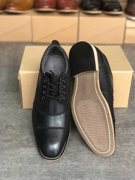 men's brand cap toe oxford dress designer shoes genuine leather lace up business shoe party wedding trainers big size 024, Black
men's brand cap toe oxford dress designer shoes genuine leather lace up business shoe party wedding trainers big size 024, Black