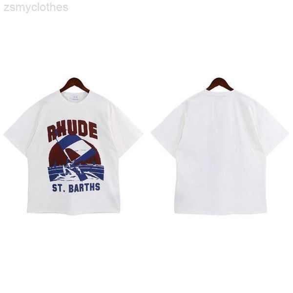 men's t-shirts 23ss vintage letter pattern print rhude t shirt men women eu size 100% cotton rhude tees fashion summer harajuku t shirt, White;black 
men's t-shirts 23ss vintage letter pattern print rhude t shirt men women eu size 100% cotton rhude tees fashion summer harajuku t shirt, White;black
