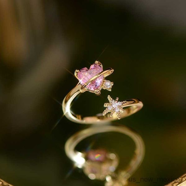 band rings new sweet temperament heart shaped cute rings for women six star princess gold color engagement female party ring gift jewerly, Silver
band rings new sweet temperament heart shaped cute rings for women six star princess gold color engagement female party ring gift jewerly, Silver