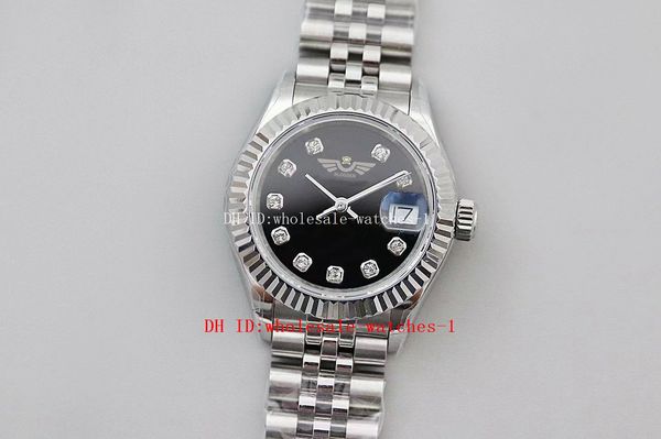 10 style new tws factory ladies watch 279174 28mm black diamond dial sapphire eta nh05 automatic mechanical women's watches wristwatch, Slivery;brown
10 style new tws factory ladies watch 279174 28mm black diamond dial sapphire eta nh05 automatic mechanical women's watches wristwatch, Slivery;brown