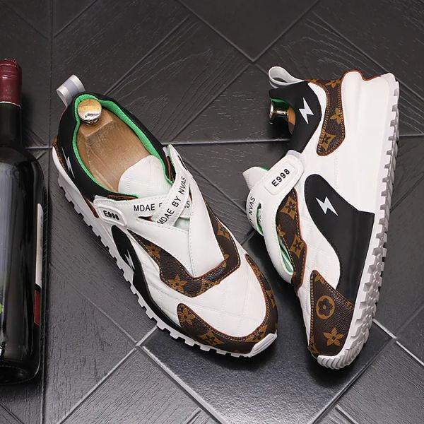 casual shoes european designers wedding dress party shoes spring fashion breathable casual sneakers light round toe thick bottom business le, Black
casual shoes european designers wedding dress party shoes spring fashion breathable casual sneakers light round toe thick bottom business le, Black