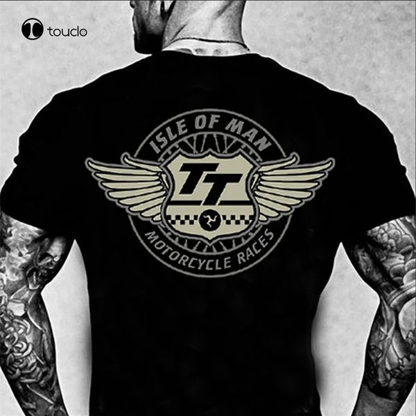 men's t-shirts isle of man tt road race t-shirt tee shirt 230504, White;black 
men's t-shirts isle of man tt road race t-shirt tee shirt 230504, White;black