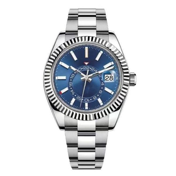 42mm mens watch automatic mechanical movement wristwatches stainless steel sliding clasp blue black ceramic sapphire luminous, Slivery;brown
42mm mens watch automatic mechanical movement wristwatches stainless steel sliding clasp blue black ceramic sapphire luminous, Slivery;brown